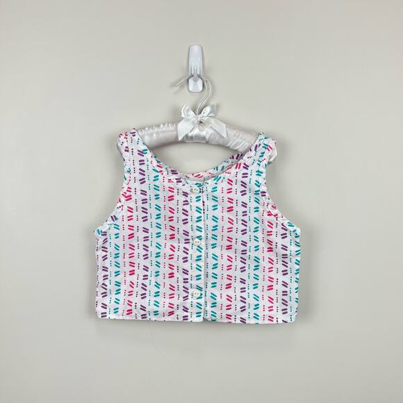Vintage Stone Apparel Girls Crop Top 10 USA - Picture 1 of 7